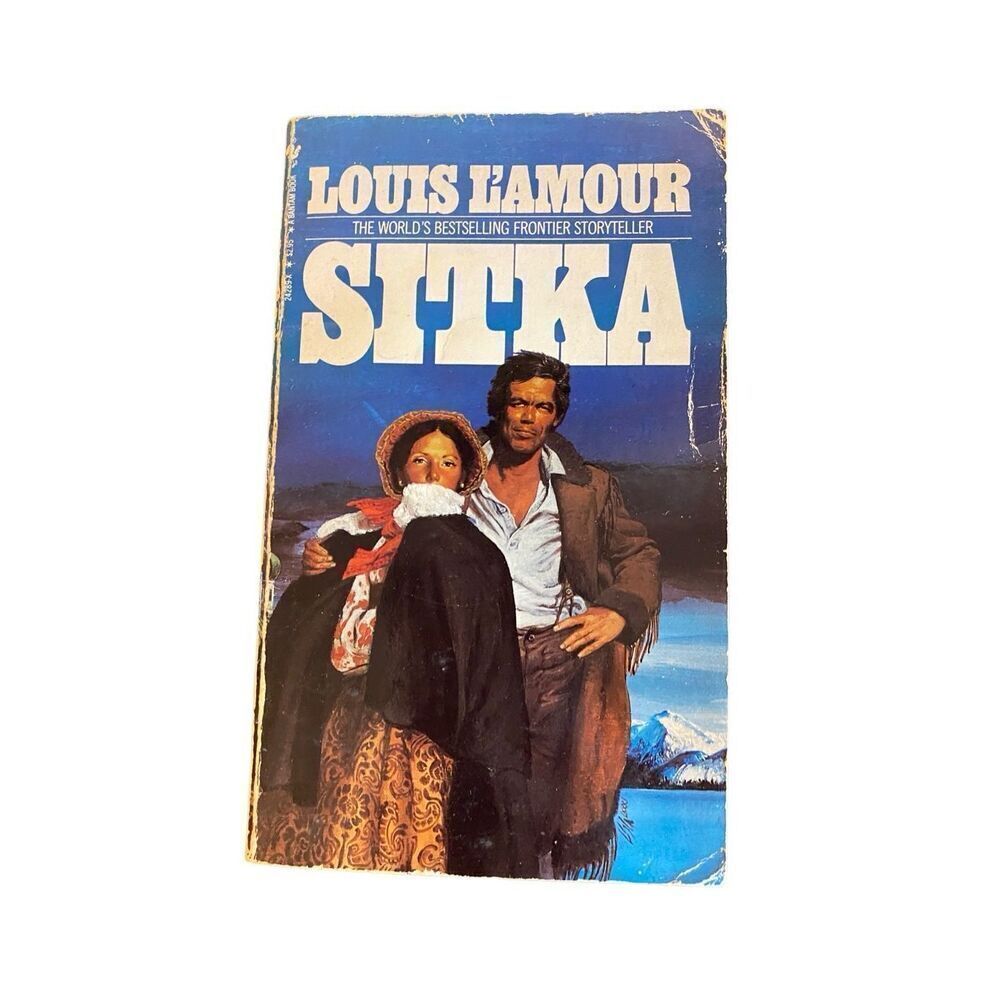 Sitka By Louis L Amour Western Paperback Book Vintage 1983